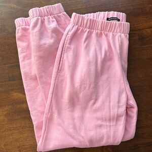 Light Pink Brandy Melville Sweatpants